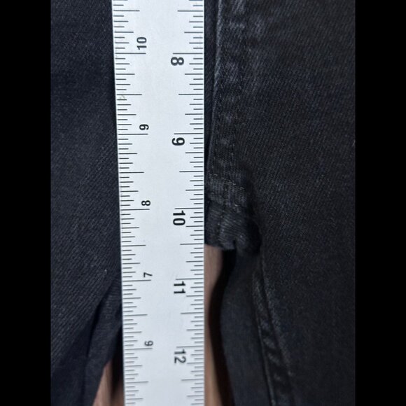 Everlane Jeans 2 Regular Womens Black Straight Denim High Rise - Picture 4 of 9